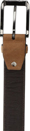 Zenino Colton - Lederen riem - Verstelbaar - Cognac - 105cm