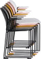 ANLI STYLE ARMCHAIR STACKS OCHRE