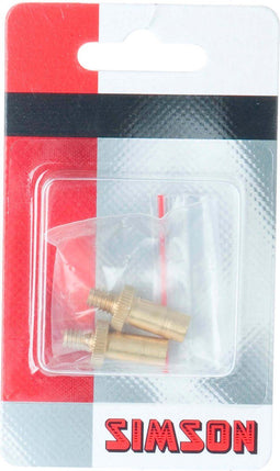Simson Pompnippel Frans - Duurzaam Messing - Voor Fietspompen - Eenvoudige Bevestiging