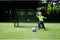EXIT Maestro - Stalen voetbaldoel 180x120cm - Verankeringsset inbegrepen - Zwart