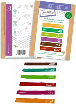 Labels voor bijenwasproducten - 6 stuks - Labels - 6 stk.