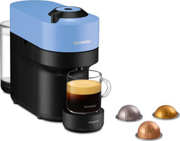Nespresso - Vertuo Pop - Koffiemachine met 4 kopgroottes - Blauw