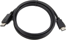 Gembird CC-DP-HDMI-5M video kabel adapter HDMI + 3.5mm VGA (D-Sub) Zwart