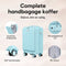 Skycases Handbagage Koffer 35L - Lichtgewicht Trolley - TSA-slot en Laptopvak - Kleur: Roze