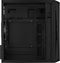 Aerocool CS-107 - Mini-Tower Gaming PC - 1x 120mm fan - Zwart