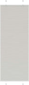 vidaXL - Plisségordijn - 75x200 - cm - stofbreedte - 74,4 - cm - polyester