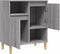 vidaXL - Dressoir - 60x35x70 - cm - bewerkt - hout - grijs - sonoma - eikenkleurig