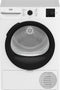 Beko BM3T3923W - Warmtepompdroger - 9kg - RecycledDry® EcoGentle™ AquaWave®