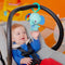 BRIGHT STARTS Unicorn Crew speel- en activiteitenmat, groen, inclusief speelgoed en afneembaar, vanaf de geboorte