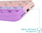 iMoshion Hoesje Geschikt voor iPhone 8 Plus / 7 Plus Hoesje Siliconen - iMoshion Pop It Fidget Toy - Pop It hoesje - roze