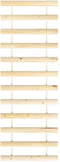 vidaXL - Lattenbodem - 70x200 - cm - massief - grenenhout