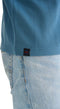 Mario Russo Pique Longsleeve Shirt - Trui Heren - Sweater Heren - Coltrui Heren - L - Blauw