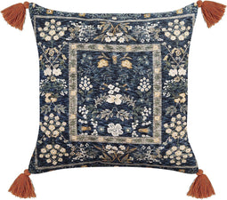 PANAX - Sierkussen set van 2 - Multicolor - 45 x 45 cm - Fluweel