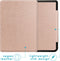imoshion E-reader Hoesje - Geschikt voor Tolino Page 2 - Slim Hard Case Sleepcover Bookcase - Rosé Goud