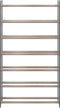 vidaXL - Schoenenrek - 65x24x117 - cm - bewerkt - hout - grijs