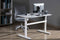 Zit sta bureau elektrisch in hoogte verstelbaar - 118 x 58 cm - wit