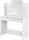 Bella - Schminktafel - LED Verlichting - Wit