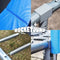 RocketJump XT24 - Trampoline 244 cm - Inclusief ladder en veiligheidsnet - Blauw