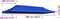 vidaXL - Partytentdak - 3x6 - m - blauw