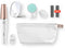 Braun FaceSpa 851V - 3-in-1 Gezichtsepilator - Reinigingsborstel en Revitaliserend Kussen - Goud/Wit