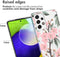 iMoshion Hoesje Geschikt voor Samsung Galaxy A53 Hoesje Siliconen - iMoshion Design hoesje - Roze / Cherry Blossom