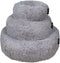 District 70 FUZZ - Hondenmand Donutvormig - Zacht Pluche - Zand - Small Ø 45 cm