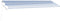 vidaXL - Luifel - handmatig - uittrekbaar - met - LED - 600x350 - cm - blauw - en - wit