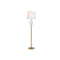 Vloerlamp Home ESPRIT Wit Gouden 220 V 43 x 43 x 170 cm