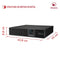 Atlantis A03-OP1302-RC - UPS online ononderbroken stroomvoorziening - dubbele conversie zuivere sinusgolf 1300VA 900W LCD-display USB RS-232 8 IEC-uitgangen SNMP-slot 2x12V-9AH