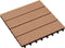 vidaXL - Terrastegels - 30x30 - cm - 1 - m² - HKC - teakkleur - 11 - st