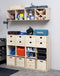 Astigarraga Vakkenkast - Open kast van PEFC grenen - 36x36cm - Bruin