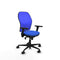 Piqueras y Crespo 3D036N0 - Bureaustoel - Verstelbare hoogte met armleuning - Blauw