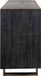 Richmond Interiors Dressoir Hunter 4-deuren (Black rustic)