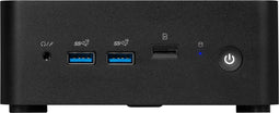 MSI Cubi NUC 13MQG - Barebone-PC Intel Core i5-1345U - Max 64 GB DDR5 - Wi-Fi 6E - Bluetooth 5.3 - Zwart