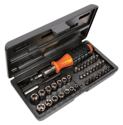 AVIT Werkplaats Ratelschroevendraaier 1/4 (6.3 mm) 57 mm