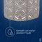 Lumiz Solar Tuinverlichting - Tuinverlichting op zonne energie - Tuinverlichting - Buitenlampjes - Tuinverlichting op zonneenergie - Buitenverlichting - Buitenlamp - Decoratie - Mandela Cylinder - 18 cm - Licht Taupe