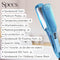 Sansbeauté® 2-in-1 Stijltang - Professionele Hair Straightener - 31 Temperatuurstanden 80℃ t/m 230℃ - ION Technologie - Classic Blue