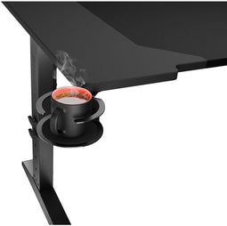 GENESIS Holm Modular 120, Straight, Rectangular shape, MDF, Steel, Gaming, Black