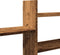 vidaXL - Wandschap - 167,5x18x68 - cm - bewerkt - hout - oud - houtkleurig