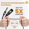 Drivv. Premium XLR Kabel - XLR Male naar 6.35 mm Jack Male - 24K vergulde connectoren - 5 meter