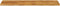 vidaXL - Tafelblad - rechthoekig - 140x50x2,5 - cm - massief - mangohout