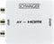 Schwaiger HDMRCA01 513 - AV Converter - 1920 x 1080 Pixel - Wit