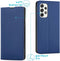 iMoshion Hoesje Geschikt voor Samsung Galaxy A33 Hoesje Met Pasjeshouder - iMoshion Slim Folio Bookcase - Donkerblauw