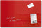 Sigel glasmagneetbord - ARTVERUM - hoogglans rood - 60x40cm - frameloos - SI-GL122