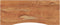 vidaXL - Bureaublad - rechthoekig - 140x60x2,5 - cm - massief - acaciahout