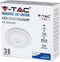 V-TAC VT-13 plafonnière met LED PIR - Samsung - Wit - 290mm - IP20 - 12W - 800 Lumen - 3000K