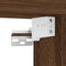 vidaXL - Garagewandkast - bewerkt - hout - bruin - eiken