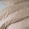 Cinderella Carre - Dekbedovertrek - Flanel - 140x200/220 cm - Naturel
