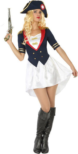 ATOSA - Frans soldatenkostuum voor vrouwen - M / L