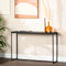Furntastik Haltafel, Aged Teak, B340 zwart